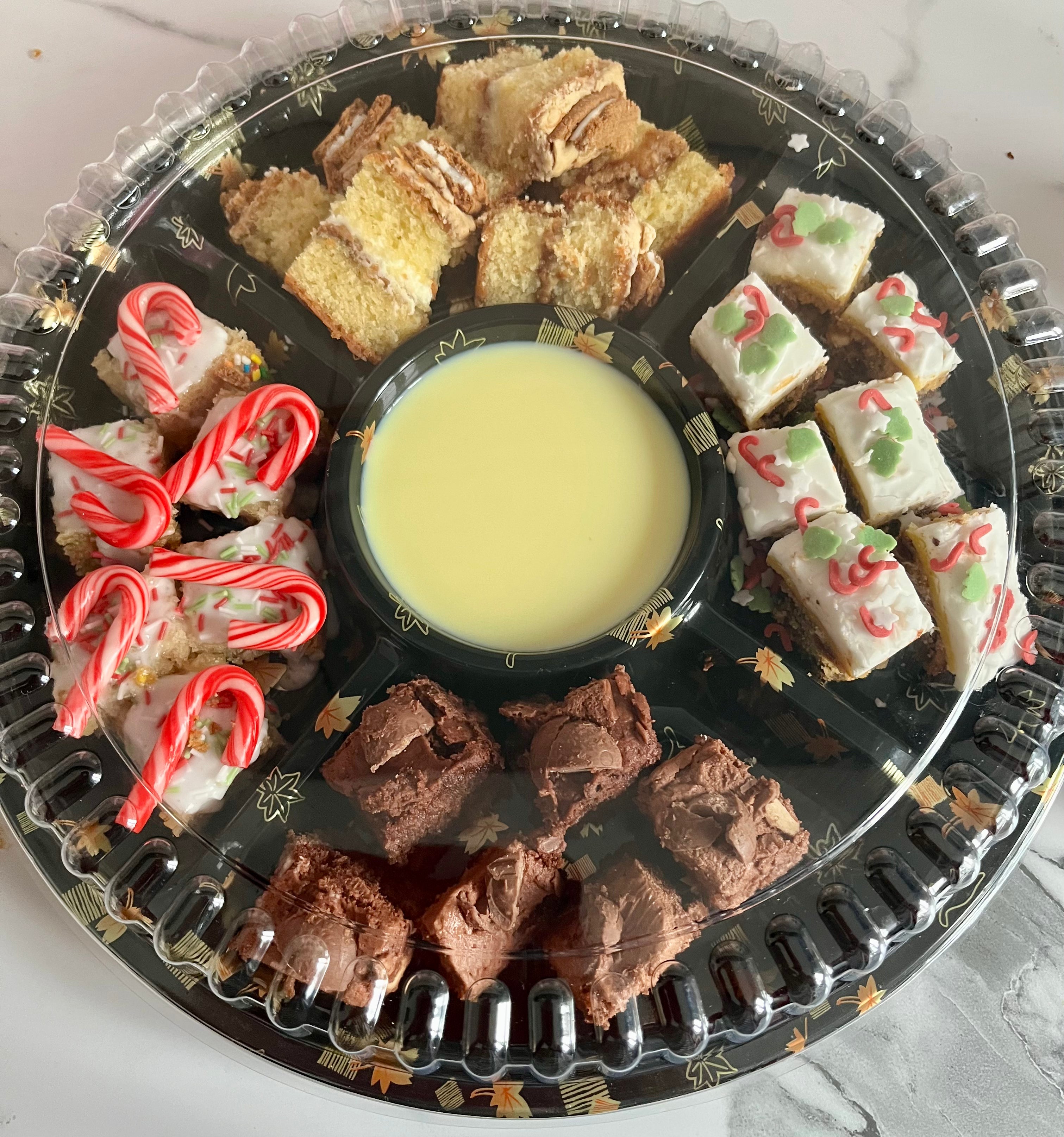 Sharing is caring -taster party trays!"We happily cater to all dietary needs—just ask!"