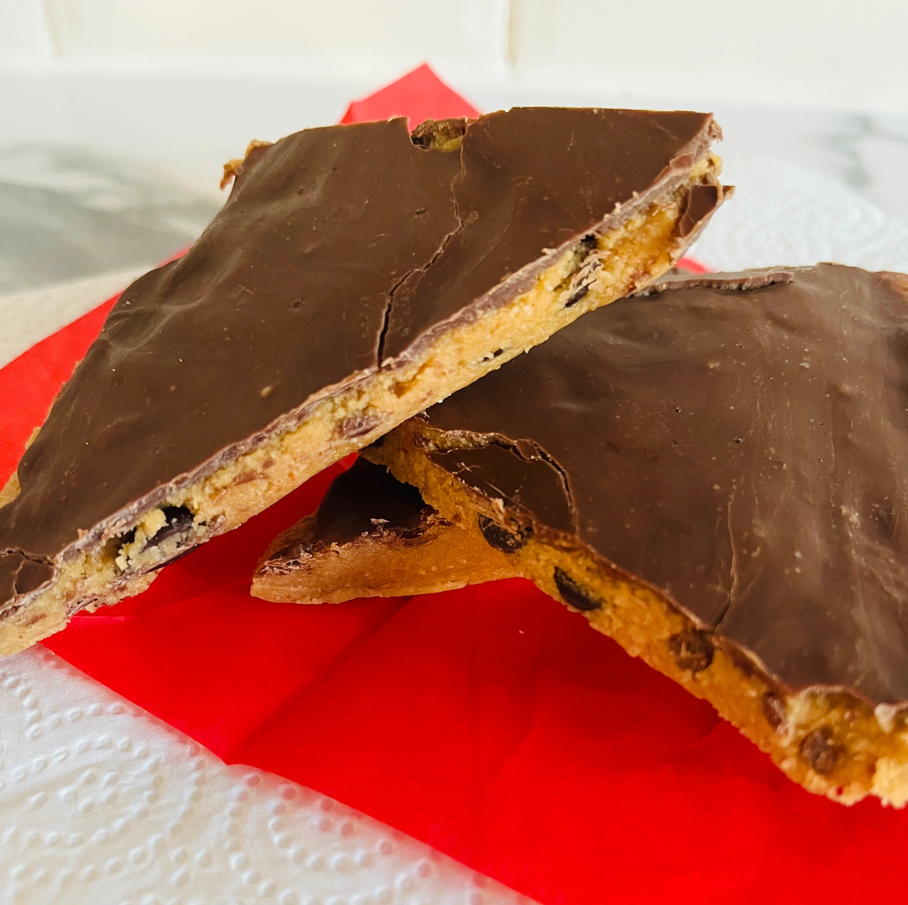 Cookie dough bark- vegan and free from available